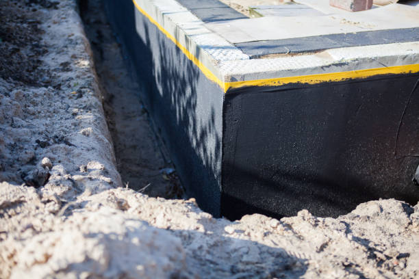 Professional Emergency Waterproofing technician working in Barker, NY